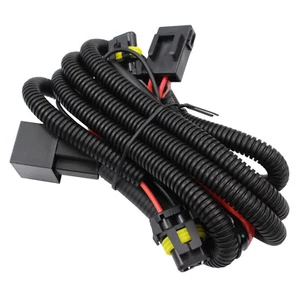 9005 9006 Relay Wiring Harness For Xenon Headlamp Kit Add-On Fog Light LED DRL - Picture 1 of 3