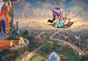Rompecabezas Aladdin Serie de arte especial 1000 piezas japonés Tenyo D-1000-049 - Imagen 1 de 1