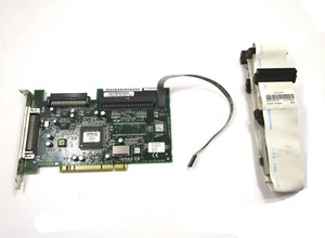 IBM ADAPTEC AHA-2940W/2940UW SCSI Controller PCI Card with SCSI Ribbon Cable - Bild 1 von 6