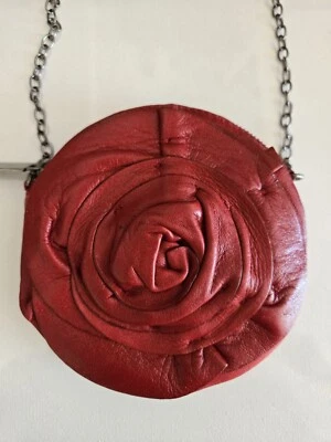 VALENTINO GARAVANI Rose Leather Shoulder Bag - Image 1 of 4