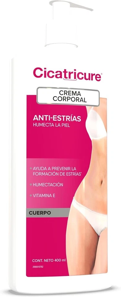 Cicatricure Crema 下士抗条纹 400 毫升 Humectacion Vitamina E — 第 1/1 张图片