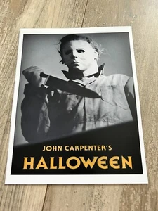 HALLOWEEN Kunstdruck Foto 8"" x 10"" Poster MICHAEL MYERS The Shape Horror - Bild 1 von 1