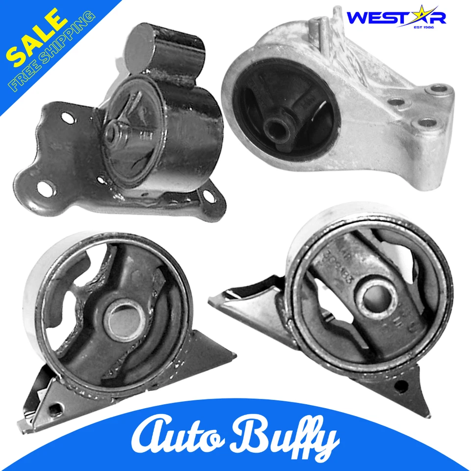 Motor de montaje y transmisión para auto 4 piezas compatible con Mitsubishi Mirage 1999-2002 1,5 L Foto 1 de 4