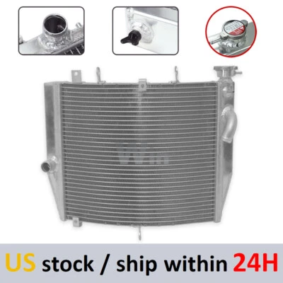 Radiador para Kawasaki Ninja ZX-10R ZX1000 2011-2017 todo aluminio Foto 1 de 4