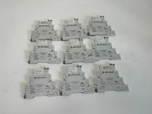 Allen Bradley 700-HLT1U1 Terminal Block Relay Lot of 9 NEW - Picture 1 of 4