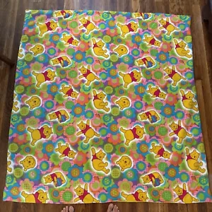 Lancio in pile Winnie The Pooh 53x49 caldo fatto a mano - Foto 1 di 8