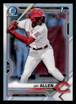2021 Bowman Chrome Draft Refractors #BDC11 Jay Allen - Image 1 of 2