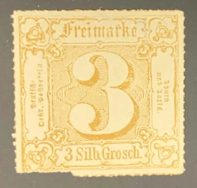 GERMAN STATES - THURN AND TAXIS - NORTHERN DISTRICT - SC#32 - POSTMARKED SINGLE - Image 1 of 2