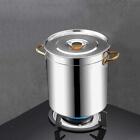 Stainless Steel Stockpot Seafood Boil Pot Multifunctional Easy To Clean Large