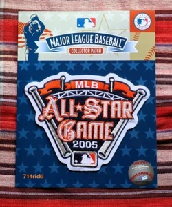 2005 MLB All Star Game Patch Collector Detroit Tigers Official - Picture 1 of 1