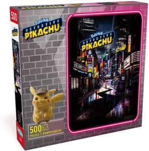 Pokemon Detective Pikachu 500 Piece Jigsaw Puzzle Buffalo Games - Picture 1 of 3