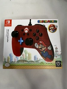 Super Mario PowerA 1506261-01 Wired Controller for Nintendo Switch - Red - Picture 1 of 6