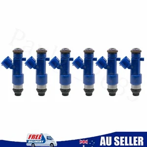 6pcs Fuel Injectors 14002-AN001 16600-JF00A For Nissan GT-R 3.8L V6 GAS DOHC AU - Picture 1 of 7