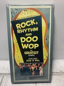 Rock Rhythm & Doo Wop:The Greatest Songs from Early Rock 'n' Roll NEW SEALED VHS - Picture 1 of 7