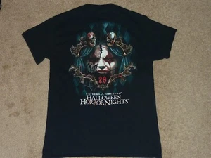 Gildan Universal Studios Halloween Horror Nights 26 Staff Men's Black T Shirt S - Picture 1 of 8