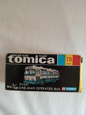 Tomica caja vacía Fuso one man operado Tomy Japón Foto 1 de 4