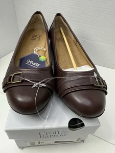 NEU Croft & Barrow Ortholite dunkelbraune Damen-Flats Größe 8 - Bild 1 von 7