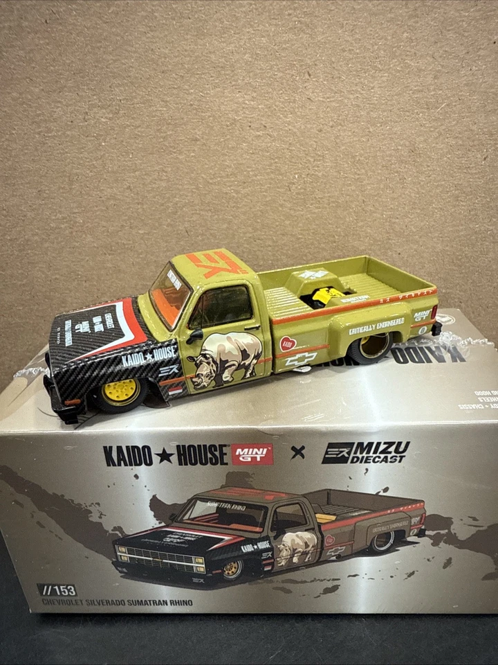 Kaido House #153 Chevrolet Silverado Sumatran Rhino Dually Truck - Image 1 of 1