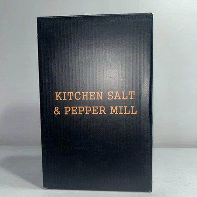 New Electric Salt & Pepper Grinder Set, Battery Operated Damaged Box  - Image 1 of 4