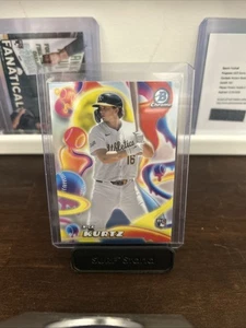 2025 Bowman Chrome Nick Kurtz RC Melt Mashers #MM-25 Oakland Athletics - Picture 1 of 2