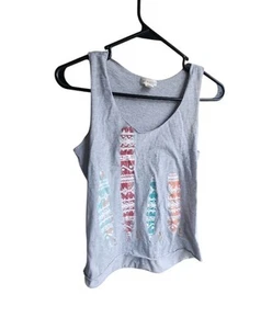 Self Esteem Feather Tank Top Medium Strand Sommer fließend - Bild 1 von 11