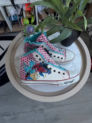 Sapatos femininos Ed Hardy Mermaid Hi Top - Imagem 1 de 4