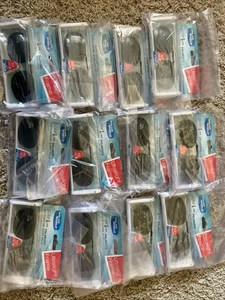 12 Solar Shield Clip On Sunglasses 52 Rec 2 New In Packages Scratch Resistant - Picture 1 of 5