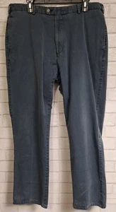 Peter Millar Chino Pants Men's Size 36 x 30 Navy Blue Genuine Pima Cotton - Picture 1 of 5
