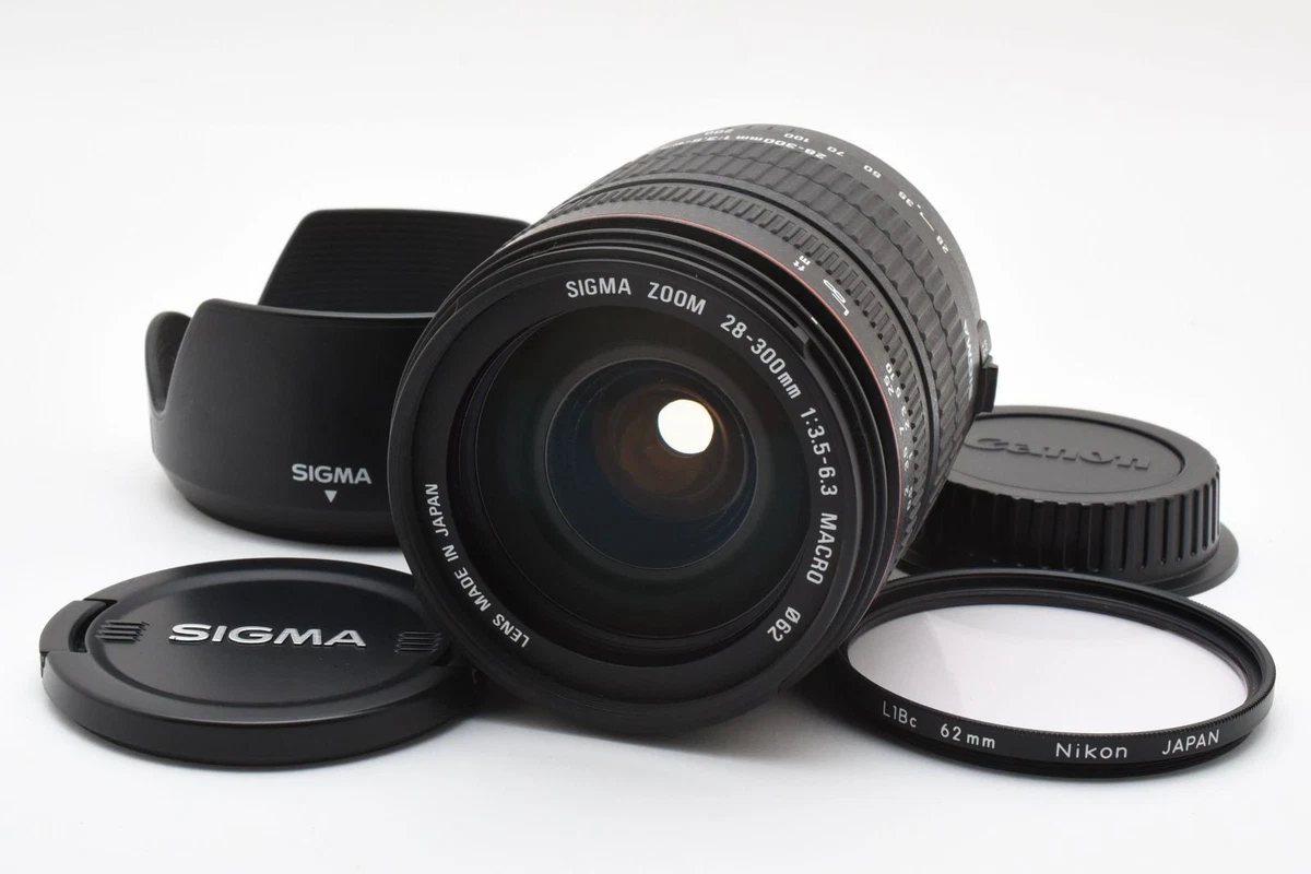 Sigma Canon EF 28-300mm Focal Camera Lenses for sale | eBay