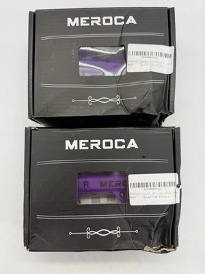 Pedales planos de bicicleta de carretera Meroca Nylon MTB - Cojinete sellado Pedales planos de bicicleta para 9/16" Foto 1 de 2