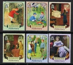 Alderney Aurigny 2021 Frances Hodgson Burnett Yvert Nr. 718 bis 723 postfrisch ** MNH - Bild 1 von 1