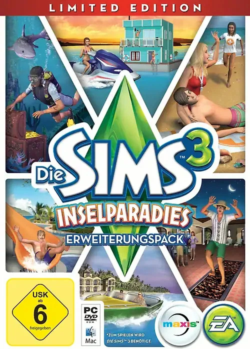 Die Sims 3: Inselparadies  [AddOn, Limited Edition] - Bild 1 von 1