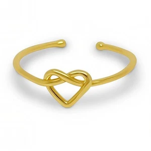 Gold Heart Ring - Picture 1 of 3