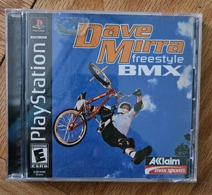 Dave Mirra Freestyle BMX PlayStation PS1 Completo CIB con Manual y Tarjeta Reg - Imagen 1 de 4