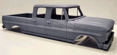 axial Scx24 Gladiator 1969 Ford F-250 Crew Cab 1/24 Scale Body 155mm    - Image 1 of 4