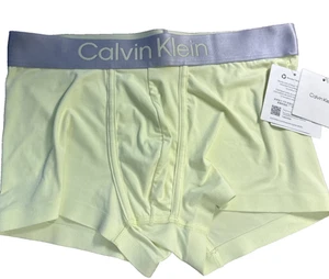 Nuevo con etiquetas Calvin Klein HOMBRE (X-GRANDE) Microfibra Cepillada Elastizada Baúl de tiro bajo NB4127 - Imagen 1 de 4