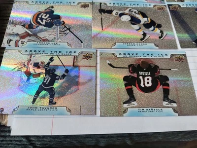 2025-26 tim Hortons upper Deck above the ice 10 card lot - Image 1 of 4