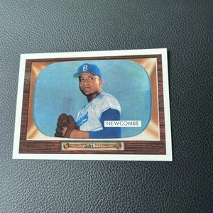 #143 DON NEWCOMBE, 1955 Brooklyn Dodgers~1995 Topps Archive #129~1955 Bowman - Picture 1 of 2