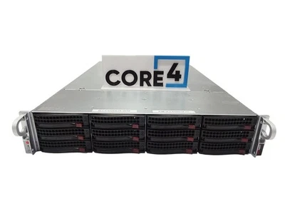 SERVIDOR DE MONTAJE EN RACK SUPERMICRO CSE-826 X10SRI-F 2U 12x3,5 pulgadas con X10SRi-F Foto 1 de 2