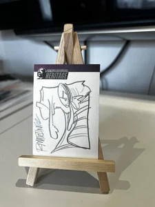 2004 Topps Star Wars Heritage Sebulba 1/1 Sketchkarte Randy Martinez - Bild 1 von 2