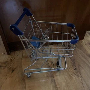 Heavy Duty Metal Miniature Shopping Cart Trolley Carriage Prop Replica - Picture 1 of 13