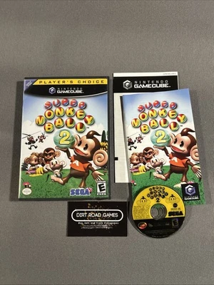 Super Monkey Ball 2 (Nintendo GameCube, 2002) w/Manual Tested Working - Image 1 of 4