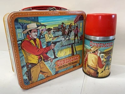 LONCHERA Y TERMO GUNSMOKE VINTAGE Foto 1 de 4