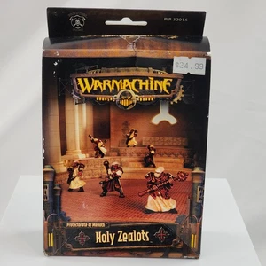 Vtg Warmachine Protectorate of Menoth Holy Zealots Unit New Sealed 30mm Figures - Picture 1 of 6