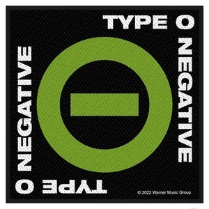 TYPE O NEGATIVE Patch: NEGATIVE SYMBOL logo Official Licensed Merch fan gift £pc - Imagen 1 de 11