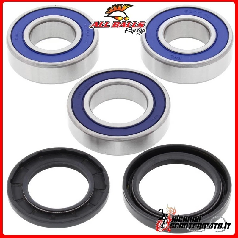 KIT CUSCINETTI RUOTA POSTERIORE ALL BALLS KAWASAKI ZX 14R NINJA 2006-2016 25-111 Foto 1 de 1