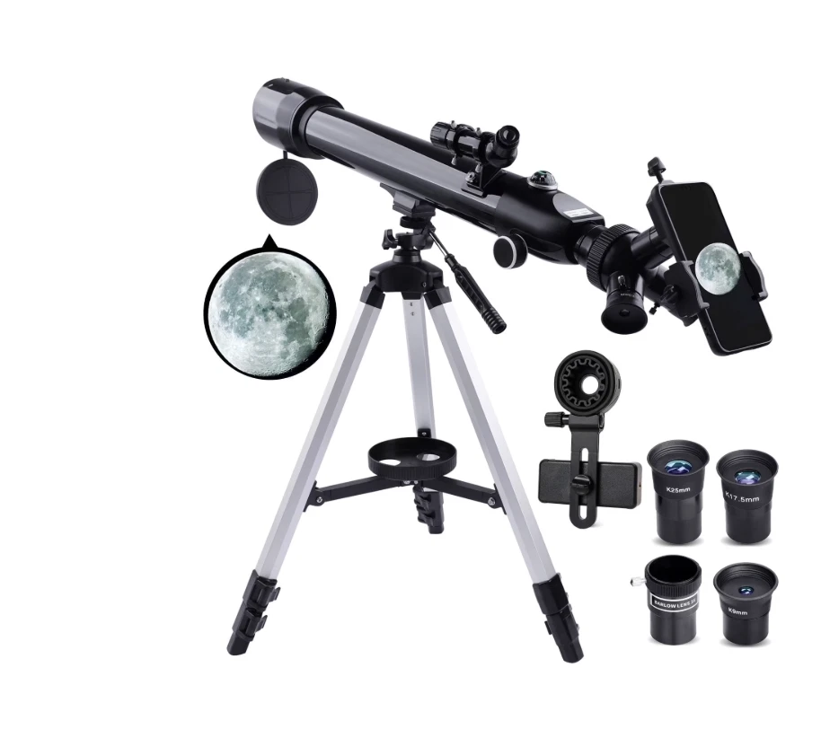 HUTACT Telescope for Adults, 700mm HD Astronomy Telescope w/3 Rotatable Eyepiece - Image 1 of 4