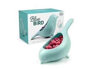 Original Fred BLUE BIRD Keramik Sieb, bezaubernd, einzigartiges Design, Beeren Spaß - Bild 1 von 1