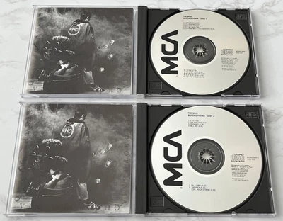 The Who Quadrophenia 2 CD Set EARLY PRESS! MCAD2-6895 Pete Townshend RARE! OOP! Foto 1 de 4
