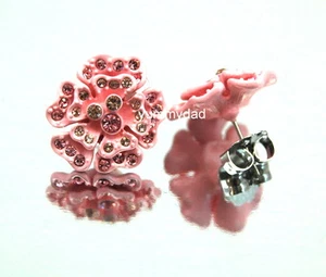 MIMCO COSMOS FLOWER EARRINGS IN BALLERINIA BNWT RRP$89.95 - Picture 1 of 1